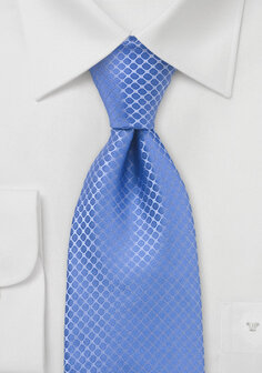 AbbeStyle blauwe stropdas